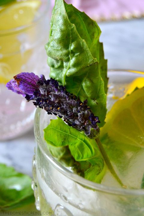 Create Space Affirmation Candle: Lavender+ Lemon + Basil